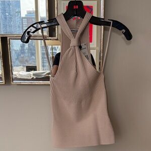 This a beautiful Simkhai halter cream color top